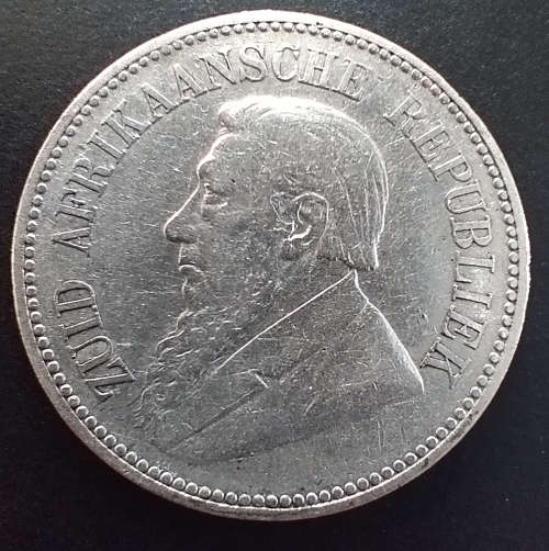 Crazy R1 Start! 1894 2.5 Shilling Very High Grade! Pure Silver.