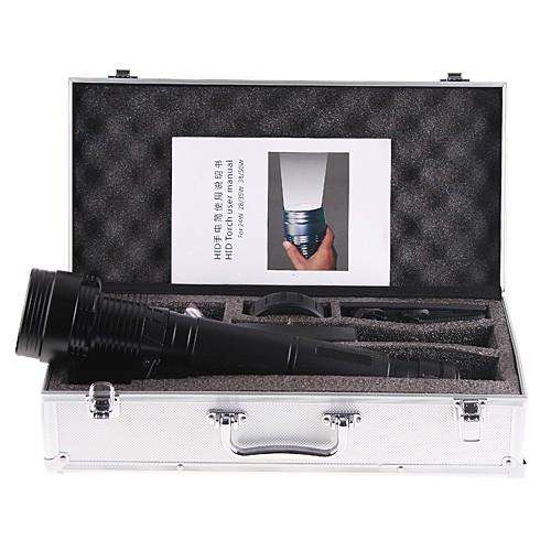 THE ROLLS ROYCE OF FLASHLIGHTS! 35W 6600mAh Ultra-Bright HID Xenon Flashlight Torch.