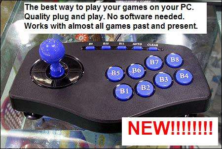 The BEST way to play games on your PC. USB 13 Button Joystick.