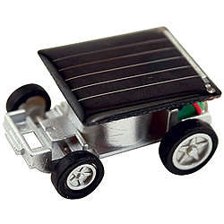 The world's smallest >>>SOLAR POWERED<<< car.