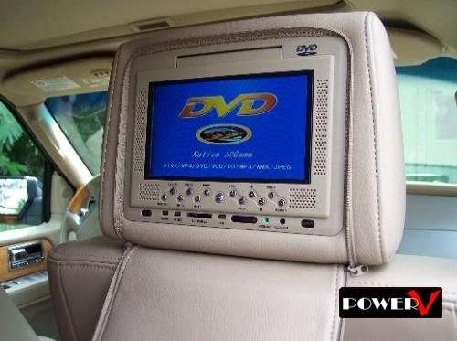 2 x Car Headrest DVD, games & music players. Winners choose color! Best thing for kids ever.