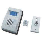 Motion Sensor Wireless Entry Alarm with 32 Music Chimes and voice greeting