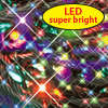100 LED Indoor/Outdoor Multi Colour String lights with 8 different flashing sequences
