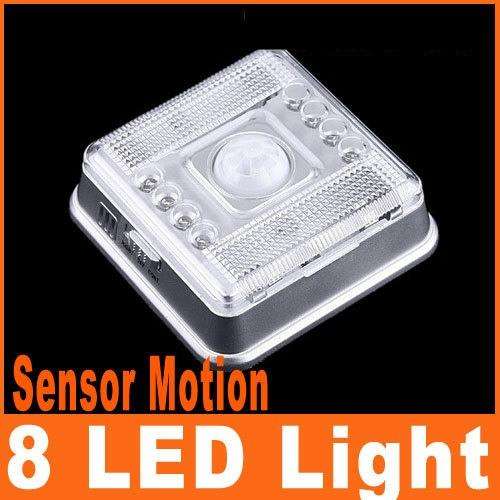**Clearance Sale** 8X LED lamp with motion detection Sensor - light up all those dark areas