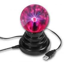 8 cm Plasma Ball powered with USB!!