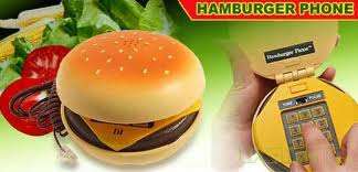Cheese Hamburger Telephone.