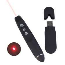 Wireless USB Powerpoint & presentation laser pointer pen! Comes with a handy travel pouch!
