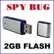 Voice Recording 2GB USB Flash Drive. 24 hours voice recording.