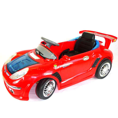 Red Porsche ride on Kids 6V Rechargeable Battery Powered Car with Remote!