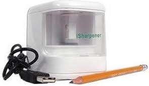 USB Desktop Pencil Sharpener with Flashing LED Lights.