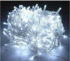 100x LED White Fairy Lights! Great for any occassion! 220v