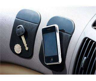 Car Anti Slip Sticky Pad Mat for Cell Phones, Keys, coins etc. A super gadget for everyone!