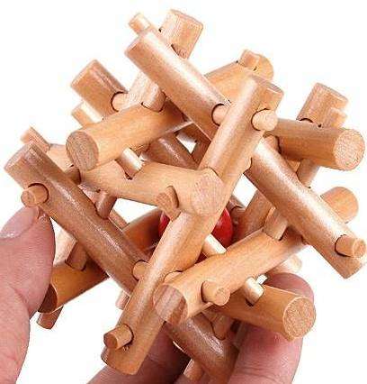 Bird Nest wooden puzzle! An Ancient Chinese puzzle will keep you busy for hours!