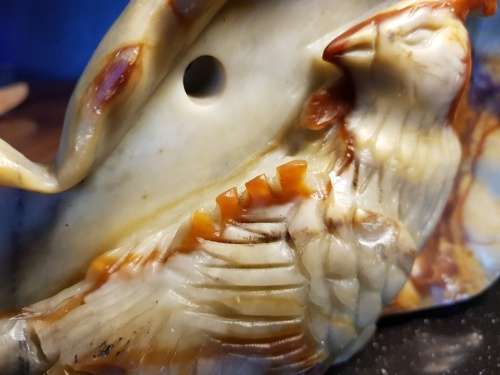 Jade/Nephrite Large Carved Bird 1.7 kg