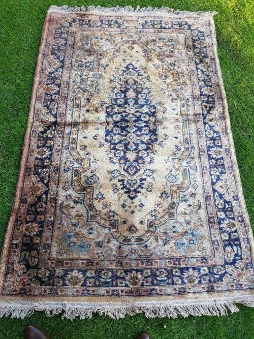 Persian Rug Pink/Beige and Blue 196 cm x 124 cm
