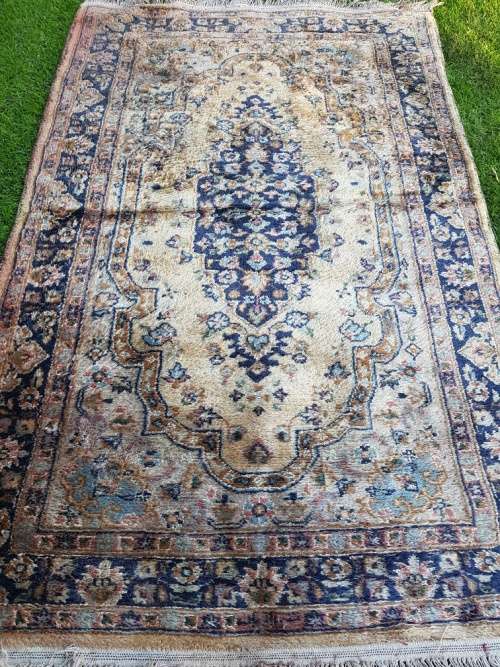 Persian Rug Pink/Beige and Blue 196 cm x 124 cm