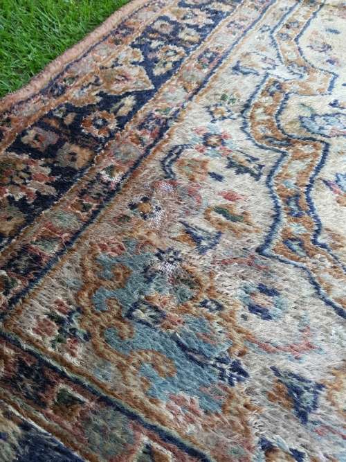 Persian Rug Pink/Beige and Blue 196 cm x 124 cm