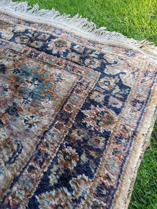 Persian Rug Pink/Beige and Blue 196 cm x 124 cm