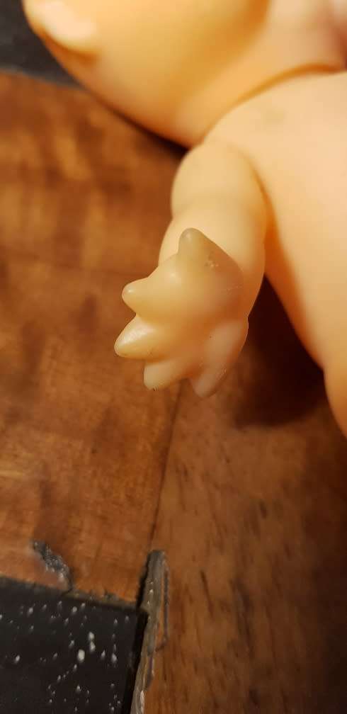 17 cm Rubber Kewpie Doll
