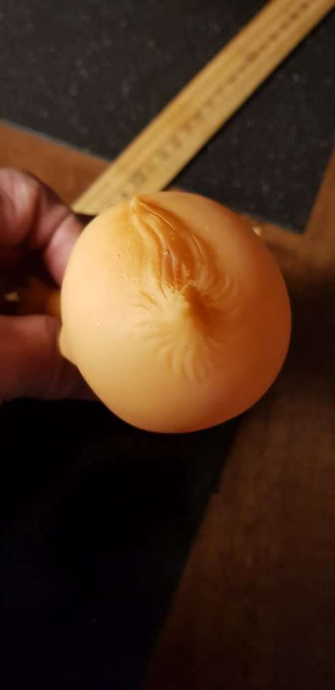 17 cm Rubber Kewpie Doll