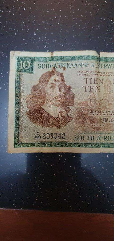 T.W De Jong R10 Bank Note