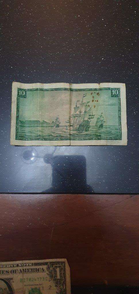 T.W De Jong R10 Bank Note