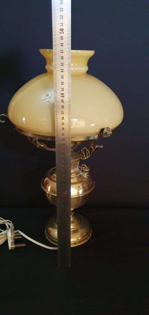 Stunning Vintage Millers Converted Oil Lamp