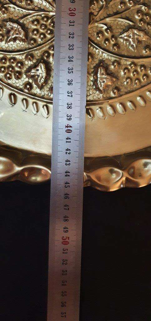 Beautiful Vintage Round Brass Wall Decor 45 cm Diamete