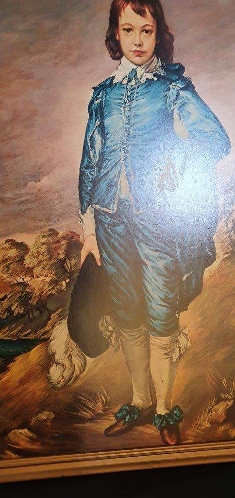 Stunning Framed Print . The Blue Boy.