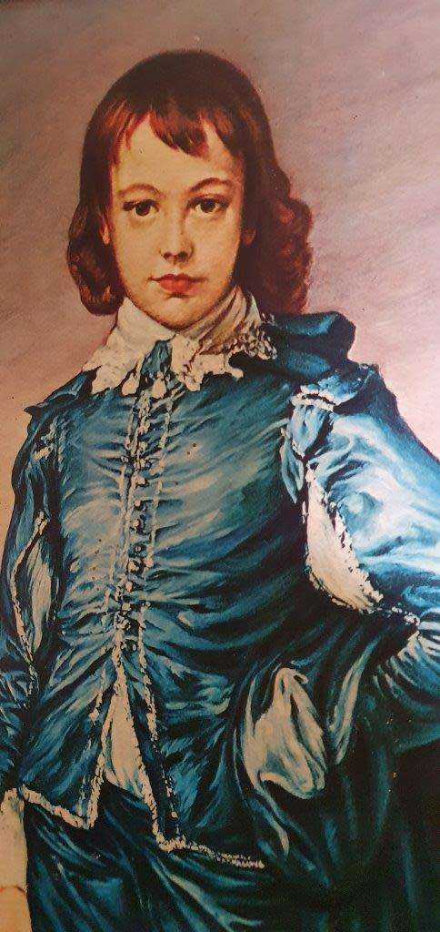 Stunning Framed Print . The Blue Boy.