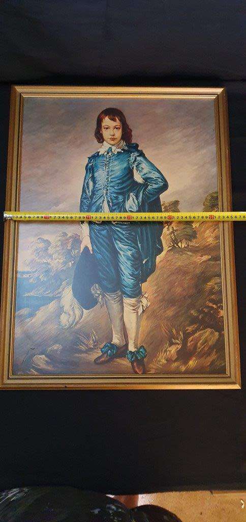 Stunning Framed Print . The Blue Boy.