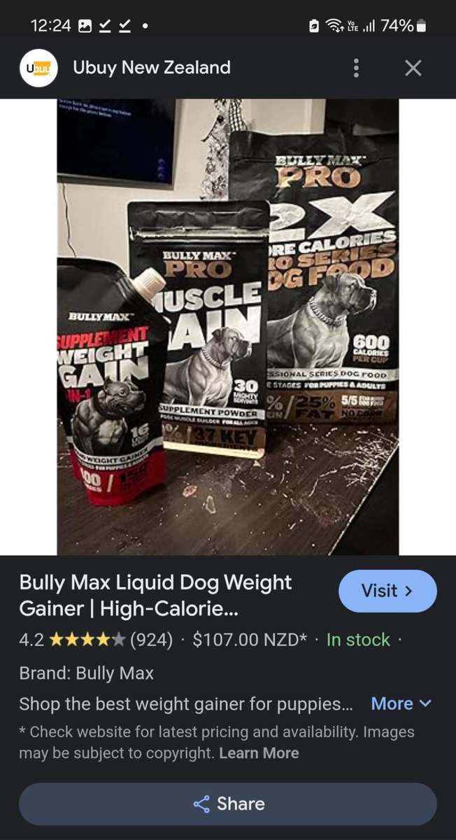 Bully max pro power chews 11 in 1 MADE IN THE USA.( for all dogs over 12 weeks old)