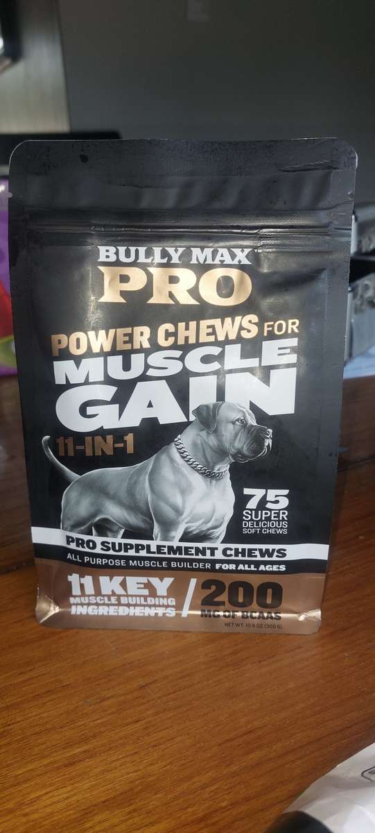 Bully max pro power chews 11 in 1 MADE IN THE USA.( for all dogs over 12 weeks old)