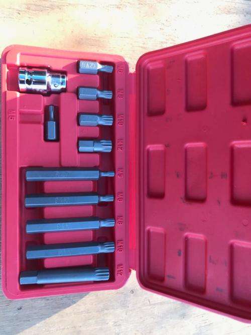 11piece multi spline kit