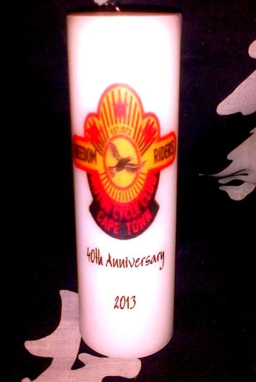 Personalised Pillar Candle - 200mm