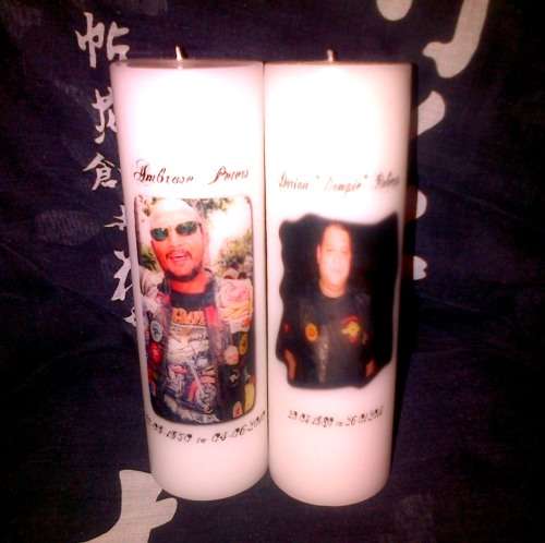 Personalised Pillar Candle - 200mm