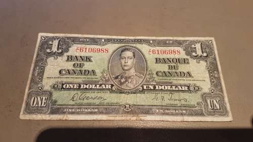 Canada $1 1937