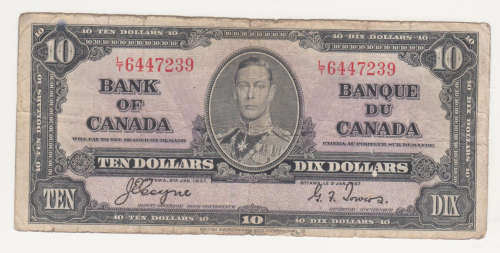 Canada $10 1937