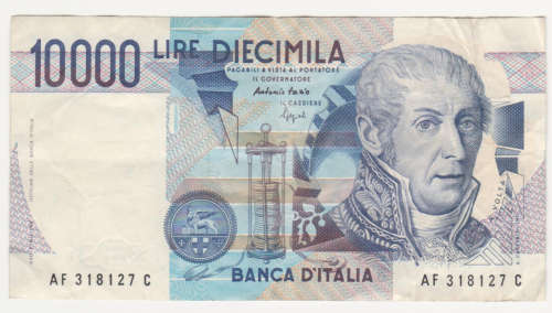 #*CRAZY R1 START# Italy 10000 Lire 1984