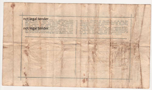 1900 GOUVERNEMENTS NOOT - PRETORIA - 1 POUND