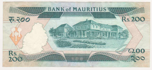 mauritius 200 rupees