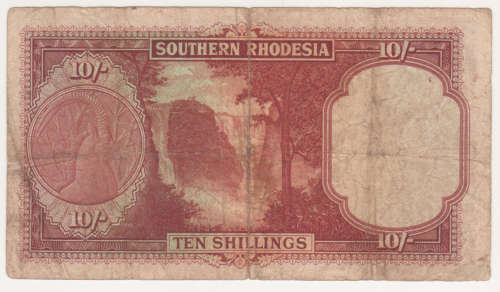 Southern Rhodesia 10 shillings 1946