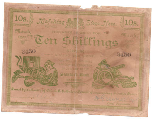 10 shillings 1900 march