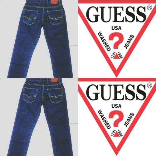 Guess mens original jeans slim tapered cut. Colour elysium wash. Size 28 waist