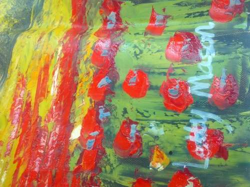 Letty Mason Oil on Canvas Painting 56cmx65cm Very detailed(unframed)