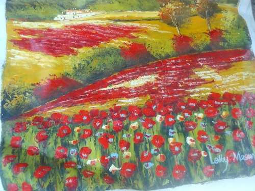 Letty Mason Oil on Canvas Painting 56cmx68cm. Unframed