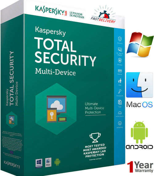 Kaspersky | Total Security 2021 | Internet Security |  Antivirus | Anti-Virus |  Protection | KEY