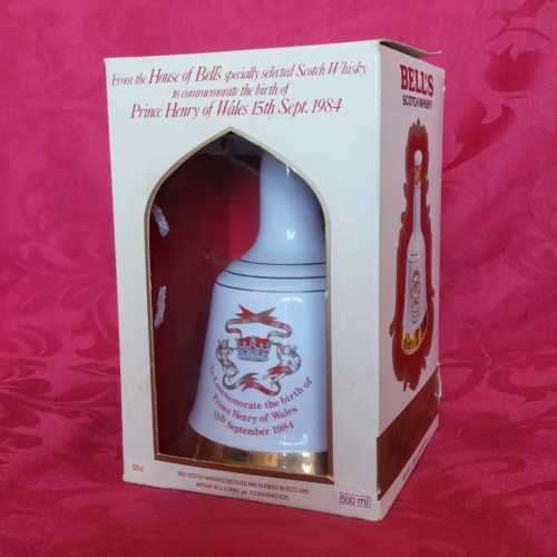 A Limited Edition Bell's 100% Scotch Whisky in 1984 - Commemorate Birth of Prince Henry 1984.