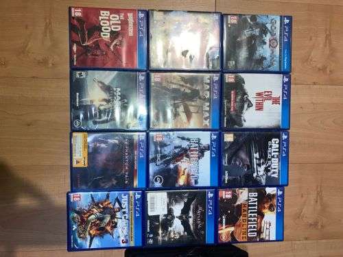 PS4 SLIM-2TB WITH 12 GAMES and Controller