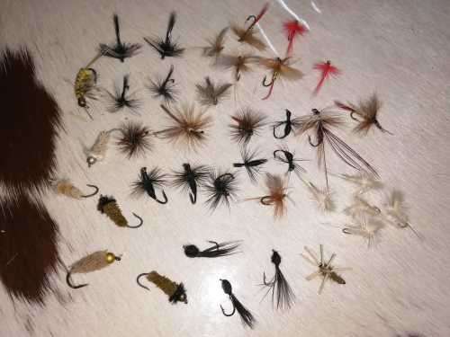 ``` Fly Fishing Combo Consists Of 226 Assorted Flies, SAF Fly 200 Reel A Ok